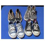 Shoes: Uggs, 2 Pairs Converse Chucks, Vans
