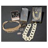 Statement Necklaces, Faux Pearl Set, Bracelet