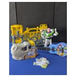 Toys: Ukulele, Dino Valley, Buzz Lightyear, etc