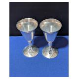 Silver Plated Cordial Cups, Original Plator
