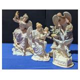 4 O'Well Ceramic/Porcelain Angel Figurines