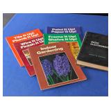 Books: Electronics, Plumbing, Elec, Garden, etc
