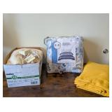 New Queen Comforter and Electric Blanket
