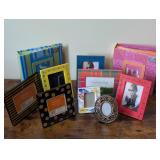 8 Fun Picture Frames and 2 Photo Memory Books