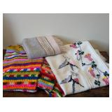 3 Blankets (1 Crochet, 1 Knitted)