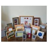 22 Assorted Picture Frames
