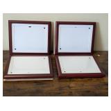 4 Cherry Finish Certificate/Photo Frames
