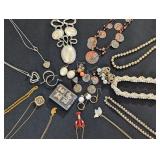Pearl and Chain Style Necklaces & Earrings