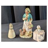 Figurines: African, Farm Woman, Precious Moments