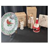 Willow Tree Figurines, Summer Tanager Plate, etc
