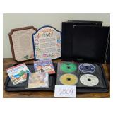Sheet Music Holders, CDs, Christian Art & Books