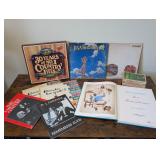Vinyl Records, Elvis Mags, Norman Rockwell Book
