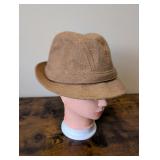 Tan Stetson Hat Size L 7 1/4 - 7 3/8