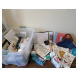 Assorted Craft Supplies (tote not included)