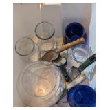 Assorted Vases and Gardening Tools
