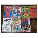 Comic Books: Spider Man, Mickey & Goofy & More