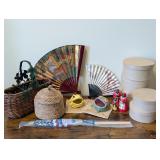 Baskets, Frogs, Fans, Flags, Black Americana