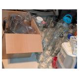 Glasses, Cuisanart Food Processor etc.