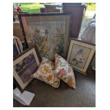 Kathy Wise, Ted Wright Signed Maui Print, Bluebird