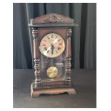 Alaron Standing or Wall Chime Clock w/ Key