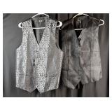 Two New with Tags Mens Formal Vests