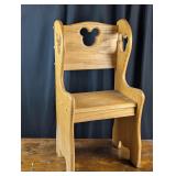 Mickey Mouse Child's Chair, Handmade
