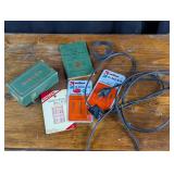 Vintage Singer Sewing Machine Accessories & Manual
