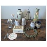 Vases, Candle Holders, Bottles, etc