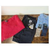 Men's Ralph Lauren Sweater & Adidas Pants Lot