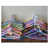 Crochet Covered Wire and Plastic Hangers
