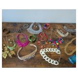 Vintage Chunky and Colorful Jewelry