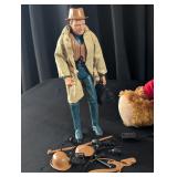 Marx Mike Hazard Double Agent Action Figure &Bears