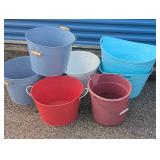 Bucket and Pails, Metal and Plastic