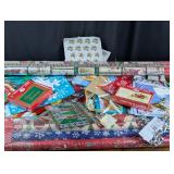 Ass't Christmas Bags, Cards, Wrapping Paper & More