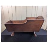 Antique Wooden Handmade Cradle