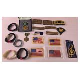Army Commendation Medals, Patches, Paracord