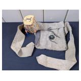 Native American Pouch and Mini Drum