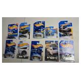 10 Hot Wheels, may contain 1990s through 2020s