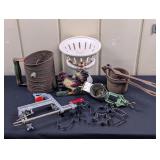 Sifter, Cast Iron Chicken Napkin Holder etc