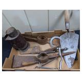 Pickaxe/Pick Mattock Heads, Horse Bit, etc