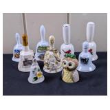 Vintage Ceramic Bells: Great Smoky Mountains etc
