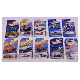 Hot Wheels, 10 pcs, may contain 1990s thru 2020s