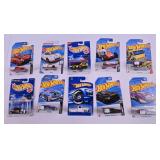 Hot Wheels, 10 pcs, may contain 1990s thru 2020s