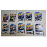 10 Hot Wheels, may contain 1990s through 2020s
