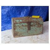Vinage Green Toolbox with Assorted Tools