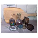 Bells, Cutting Board, Wooden Boxes