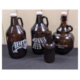 Beer Growlers: Abita, Monnik, etc