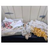 Large Assortment of Vintage Doilies & More