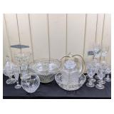 Glass & Crystal: JMP Crystal Stemware, Pyrex etc