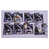 7 Black Panther and 2 Batman Dark Knight Hotwheels